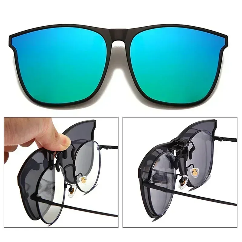 Car Mirror - 1Pc Polarized Clip On Sunglasses Men