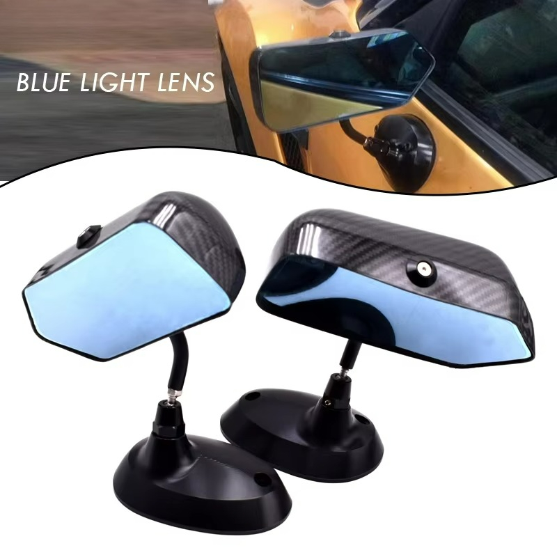 Car Mirror - Dry Carbon Fiber Real View Mirror