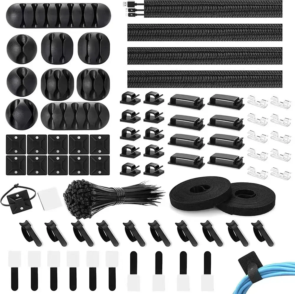 Car Cable Organizer - 173 PCS Cable Organizer Clips Office