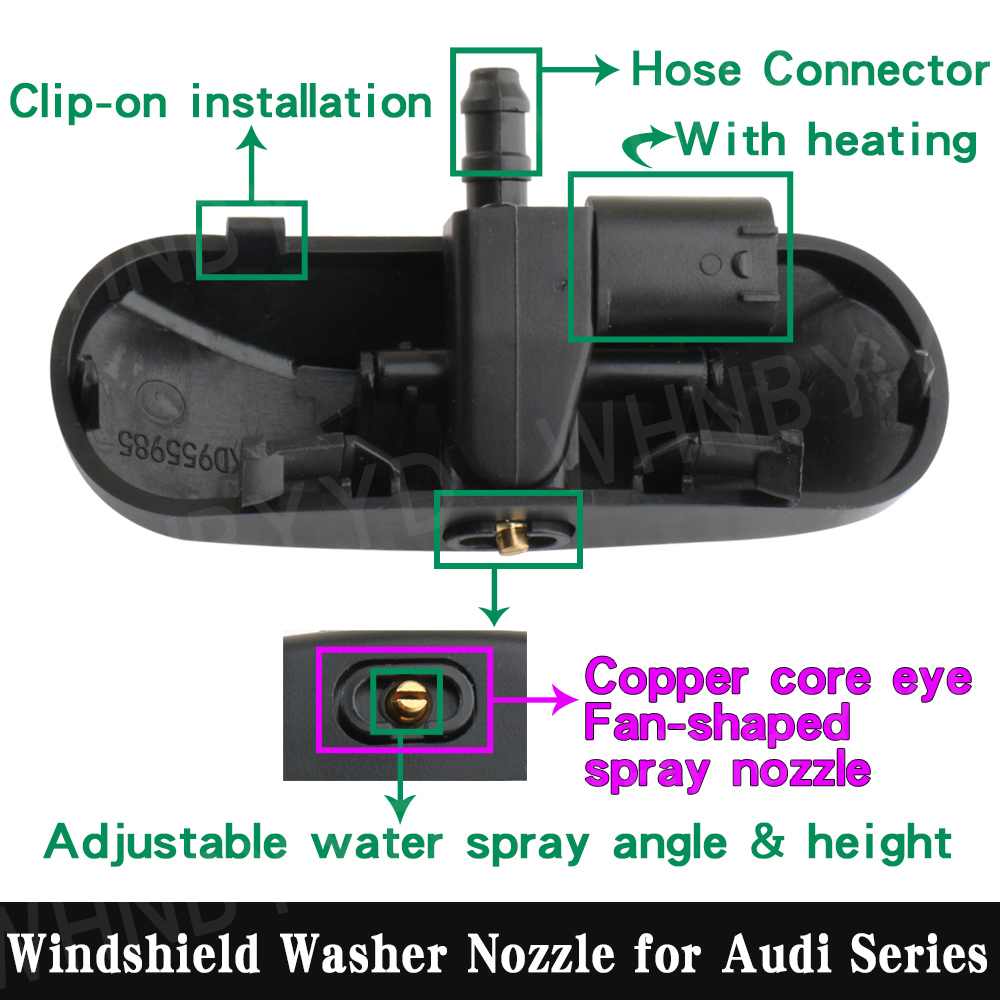 2Pcs For AUDI A3A4 Q3 Q5 Q7 A6 - Car Wiper ulasan dan harga