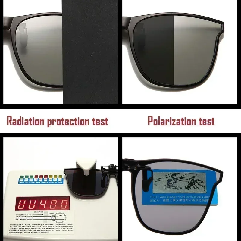 1Pc Polarized Clip On Sunglass - Car Mirror ulasan dan harga