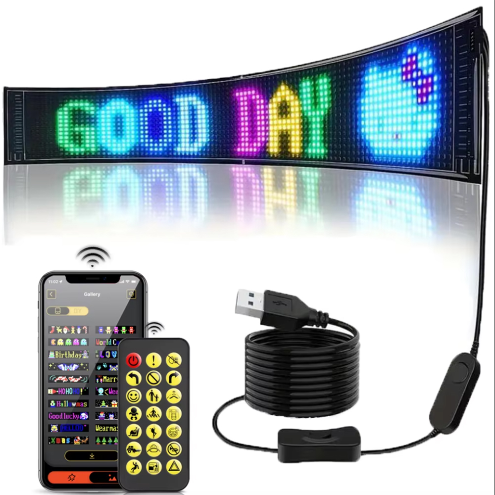 16x96 LEDs Matrix Pixel Panel, - Car Led Light ulasan dan harga