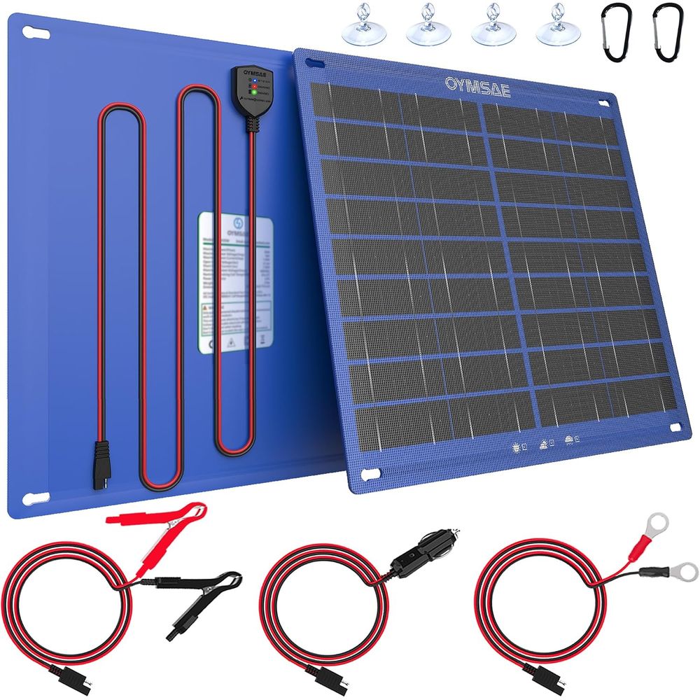 30W Solar Car Battery Charger  - Car Charger ulasan dan harga