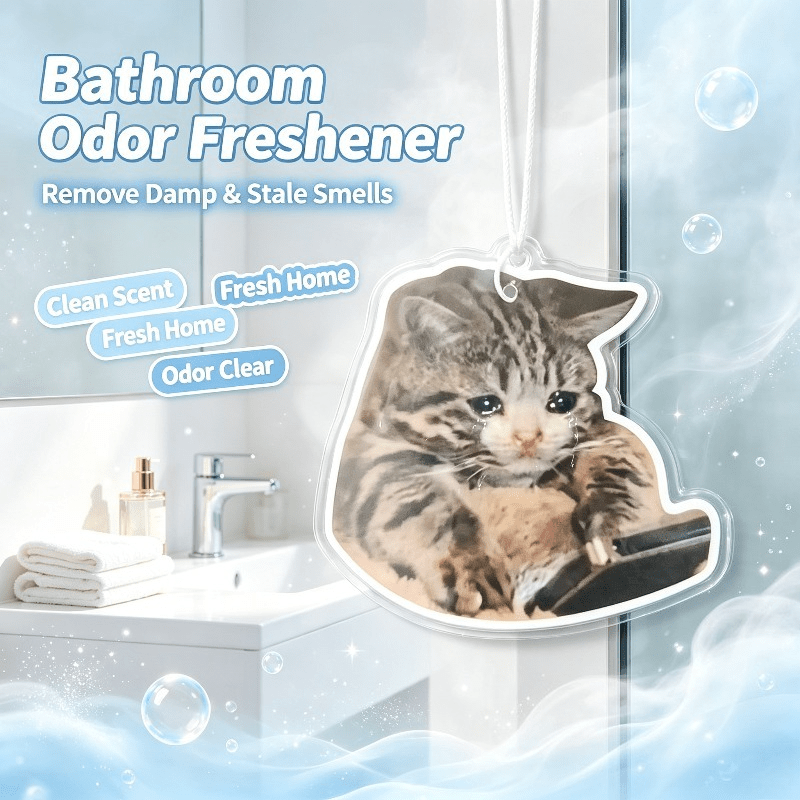 Car Air Freshener Crying Tabby - Car Air Freshener ulasan dan harga