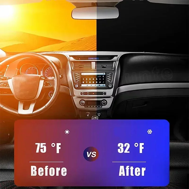 Car Front Window Sunshade UV P - Windshield Sun Shade ulasan dan harga